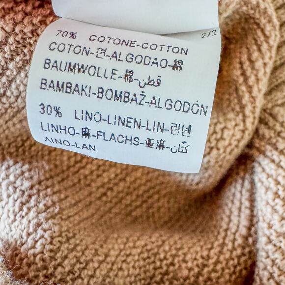 United Colors of Benetton, Linen and Cotton Blend Sweater “Vest”, Women’s Small - Picture 8 of 8